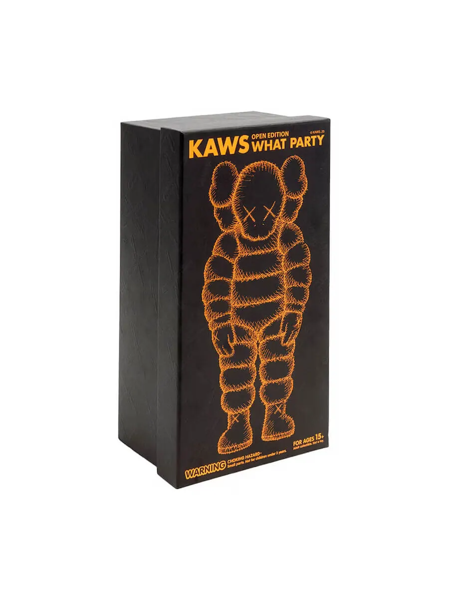 Виниловая фигурка KAWS What Party — изображение 4 из 4, оранжевый