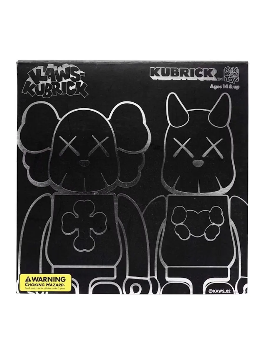 Виниловая фигурка Kaws X Medicom Bus Stop Series Volume 5 — изображение 2 из 2, серебристый