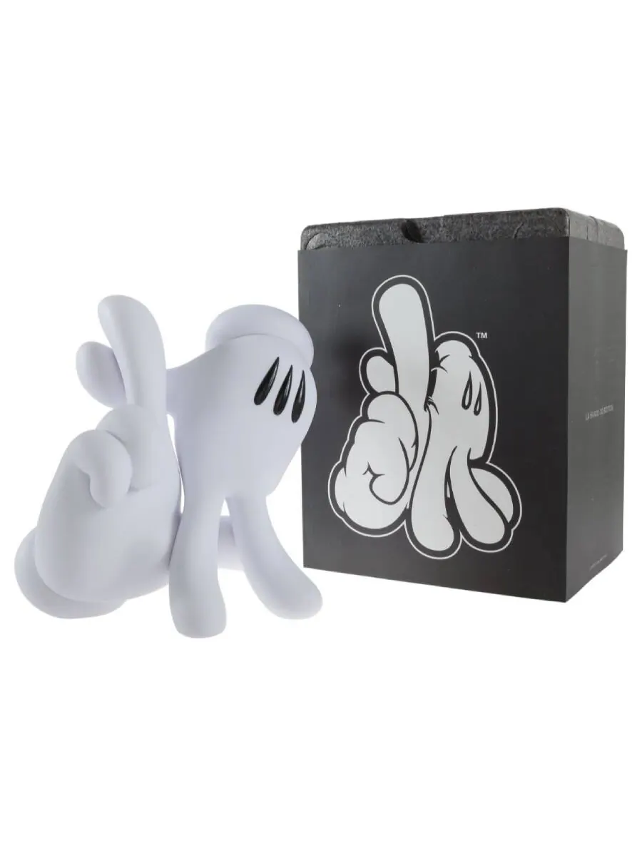 Фигурка Slick LA Hands OG Edition Vinyl Figure — изображение 2 из 2, белый/черный