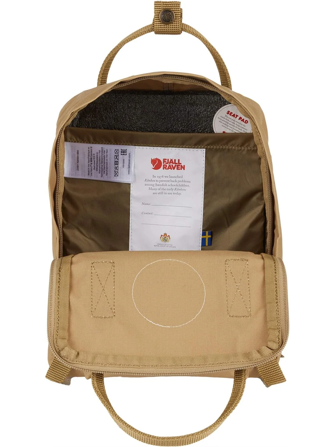 Рюкзак мужской Fjallraven Kanken Fjällräven — изображение 3 из 4, мультиколор