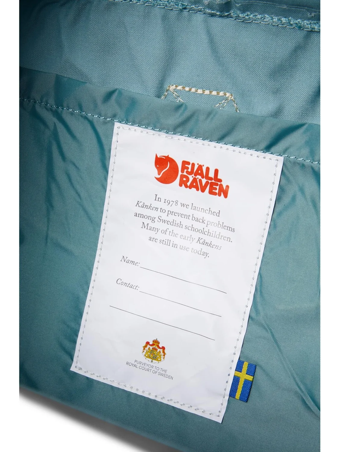 Рюкзак мужской Fjallraven Kanken Fjällräven — изображение 4 из 4, синий