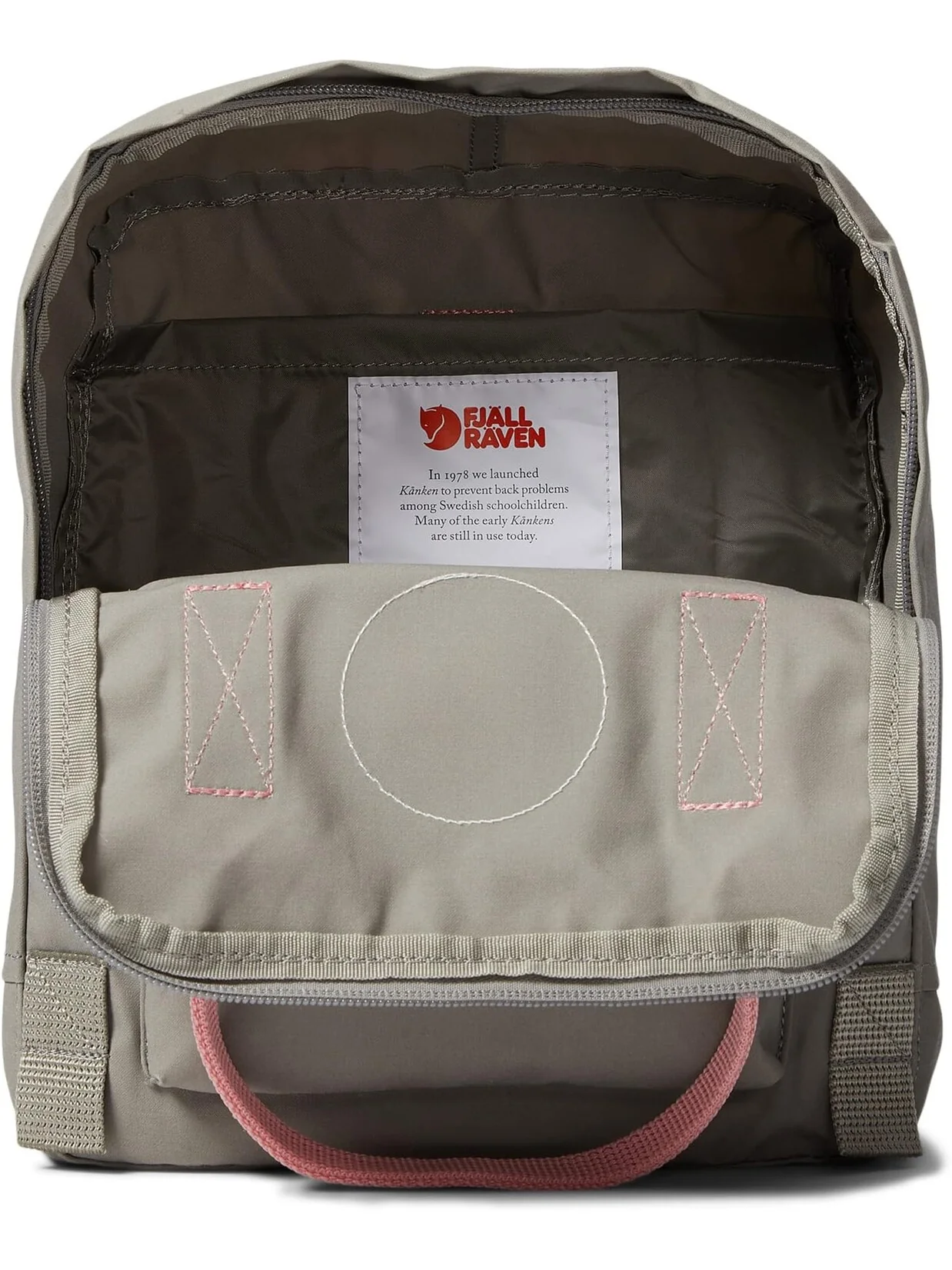Рюкзак мужской Fjallraven Kanken Fjällräven — изображение 3 из 4, розовый