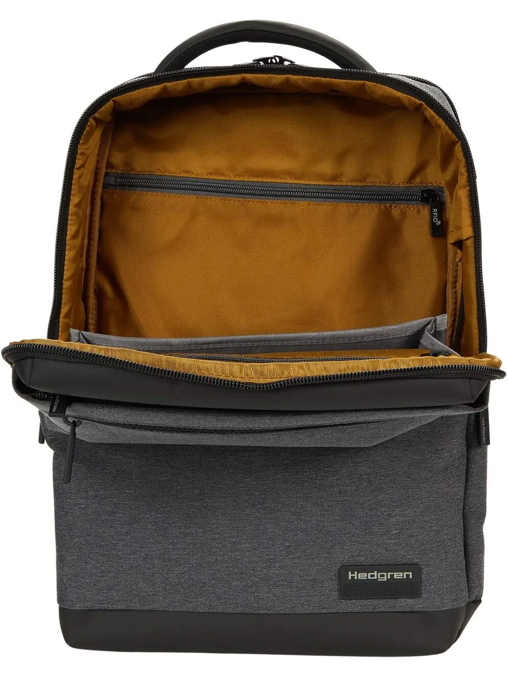 Рюкзак 14.1" Drive RFID Laptop Backpack Hedgren — изображение 3 из 4, серый