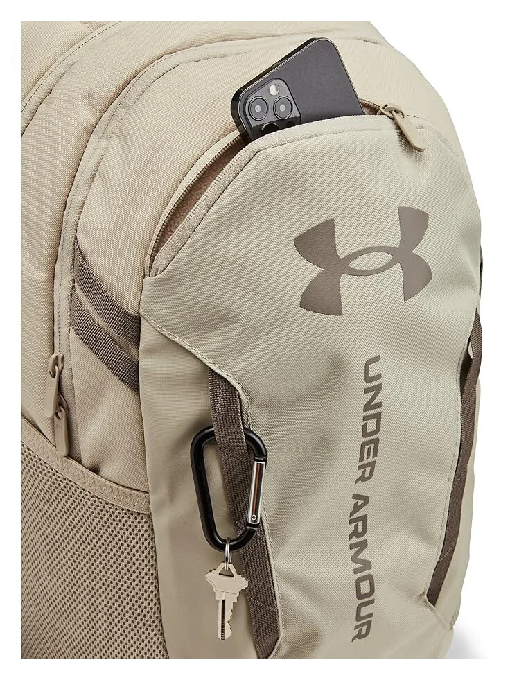 Рюкзак унисекс Under Armour Hustle 6.0 полиэстер — изображение 4 из 5, хаки