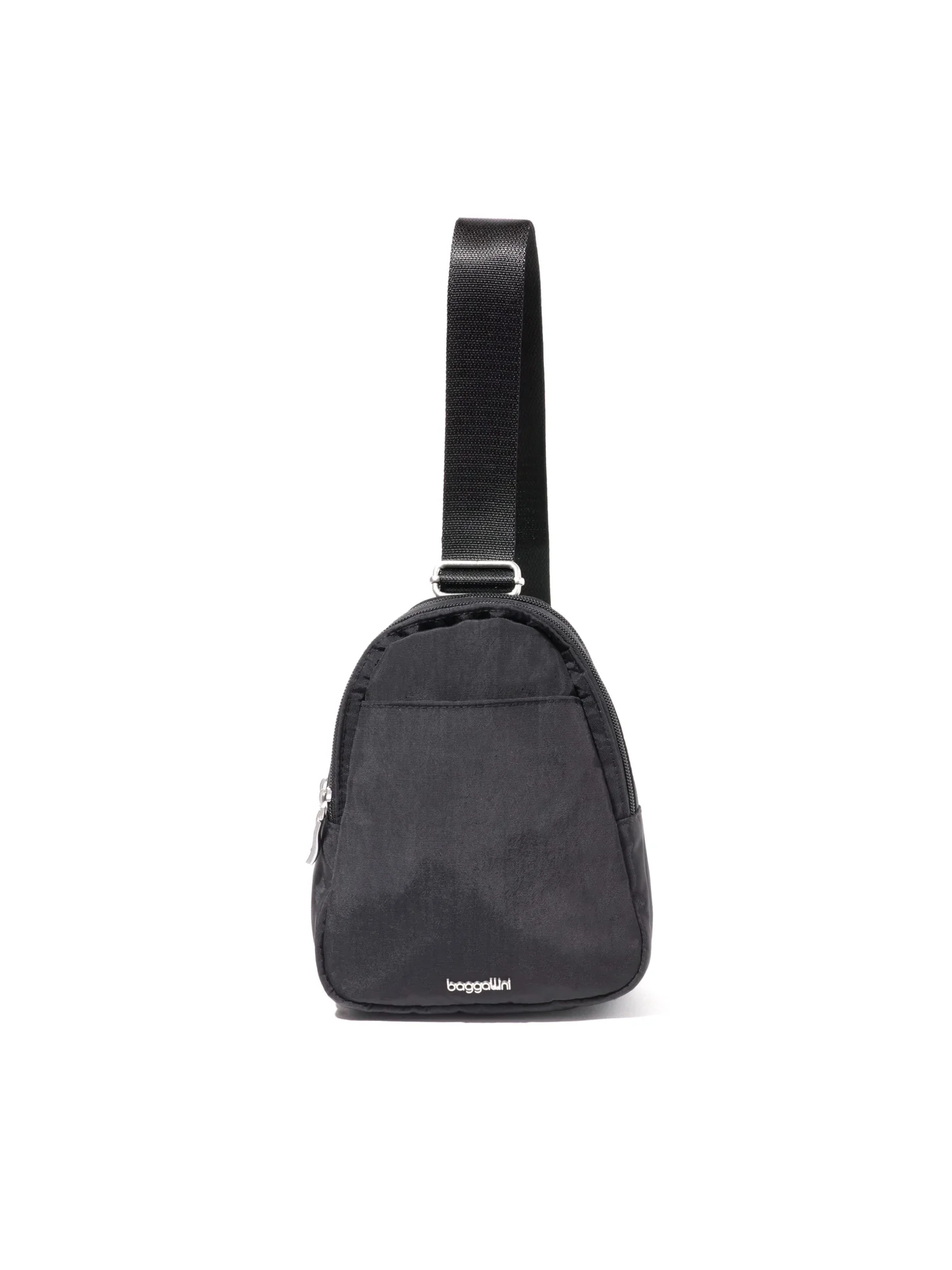 Рюкзак Baggallini Double Zip Mini Sling — черный
