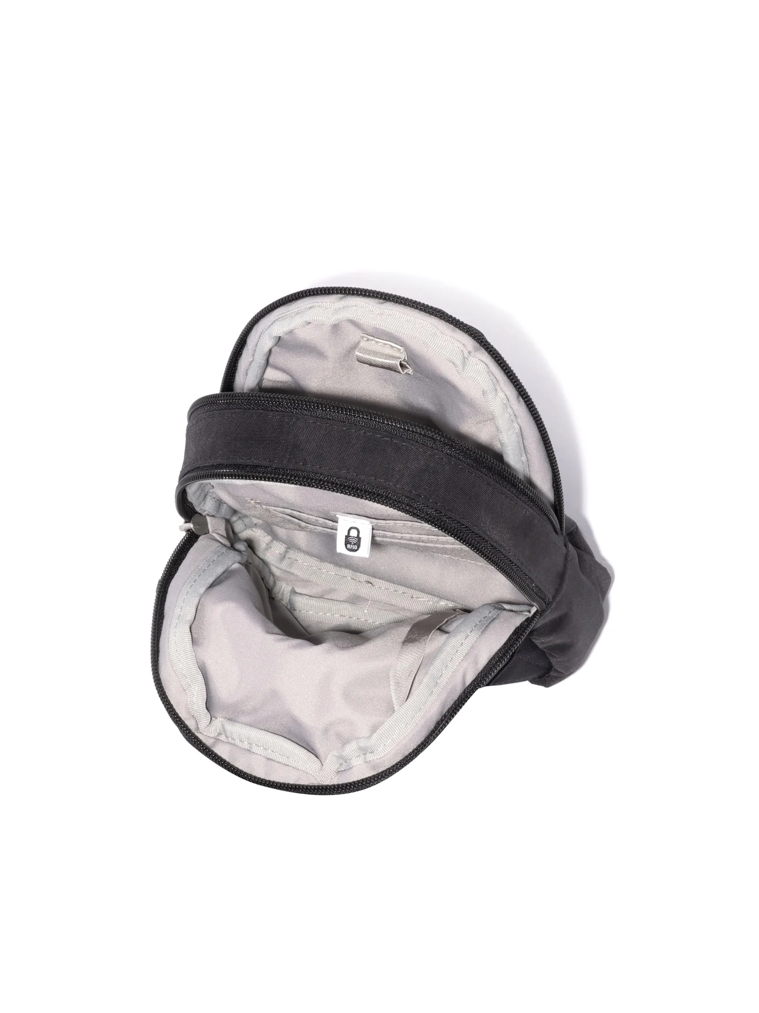 Рюкзак Baggallini Double Zip Mini Sling — изображение 3 из 4, черный
