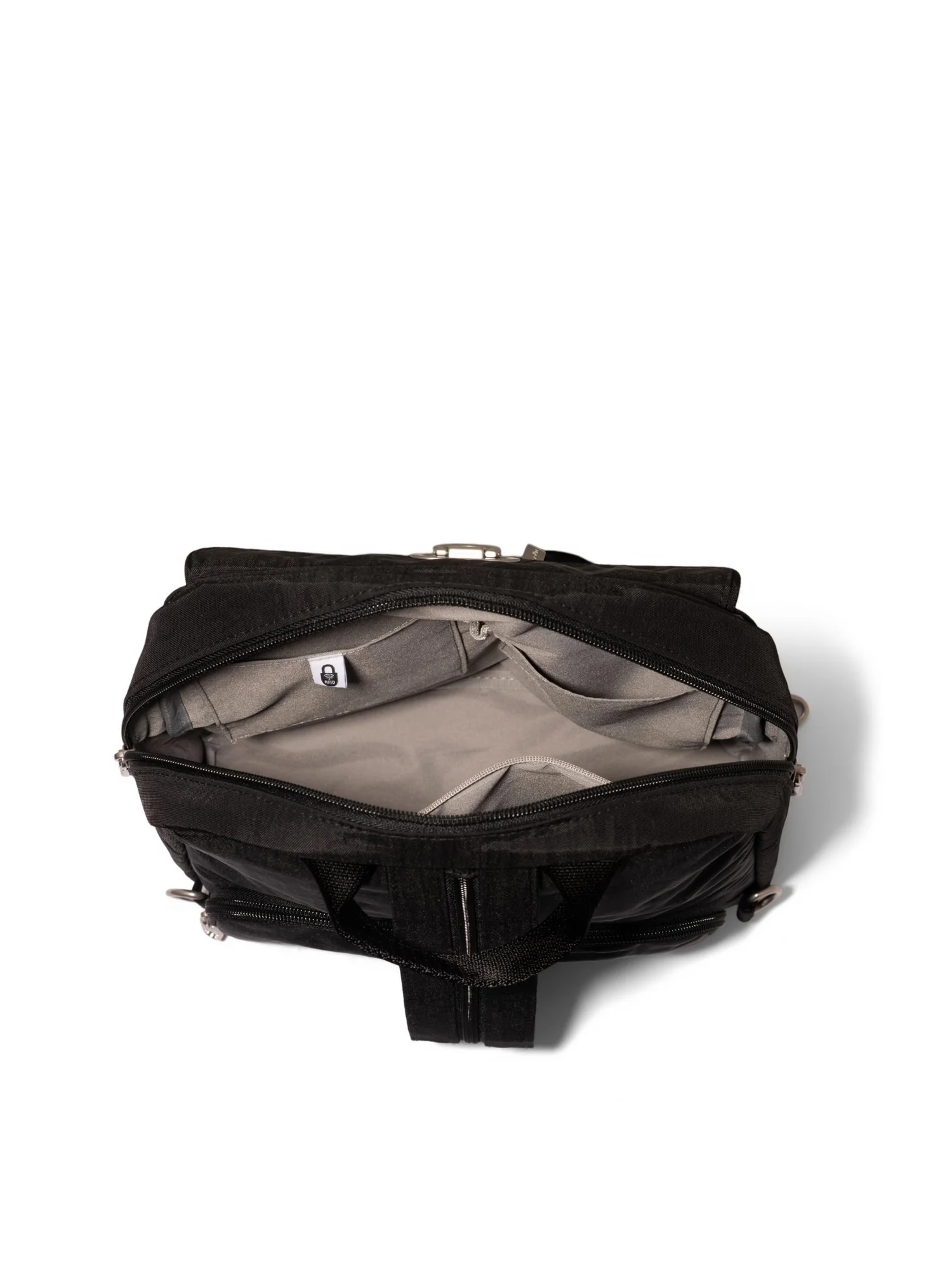 Рюкзак Baggallini Coastal Flip Lock Day Pack — изображение 5 из 6, черный