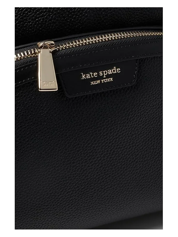 Большой женский рюкзак Hudson из зернистой кожи Kate Spade New York — изображение 3 из 3, черный