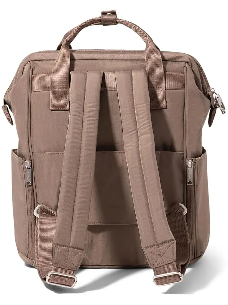 Женский рюкзак Securtex Windsor с защитой от кражи Baggallini — изображение 2 из 6, коричневый