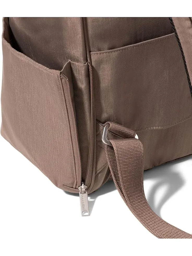 Женский рюкзак Securtex Windsor с защитой от кражи Baggallini — изображение 5 из 6, коричневый