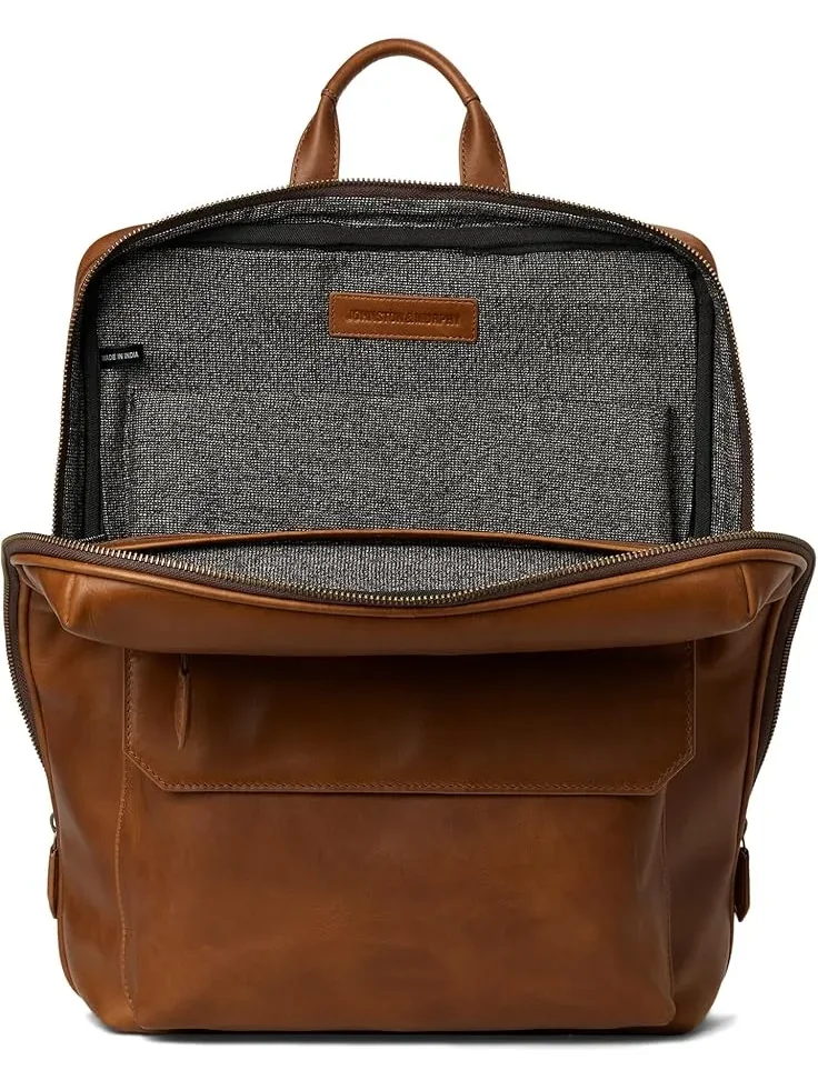 Мужской рюкзак Johnston & Murphy Rhodes Commuter — изображение 3 из 4, бежевый