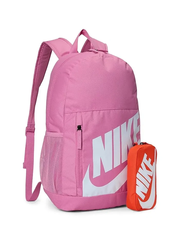Рюкзак женский Nike 20L Elemental полиэстер — изображение 1 из 4, оранжевый