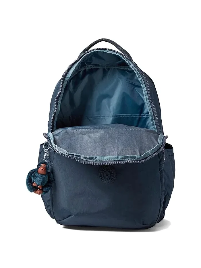 Рюкзак женский Kipling Seoul полиэстер — изображение 3 из 4, синий