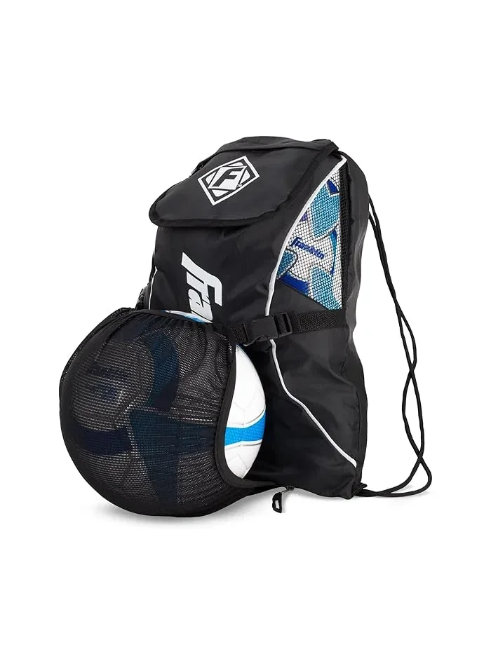 Рюкзак для футбола Deluxe Soccer Sack Franklin Sports — черный