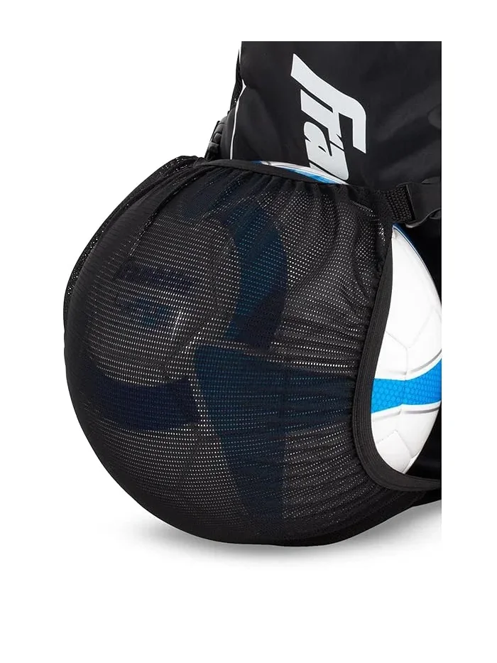 Рюкзак для футбола Deluxe Soccer Sack Franklin Sports — изображение 3 из 3, черный
