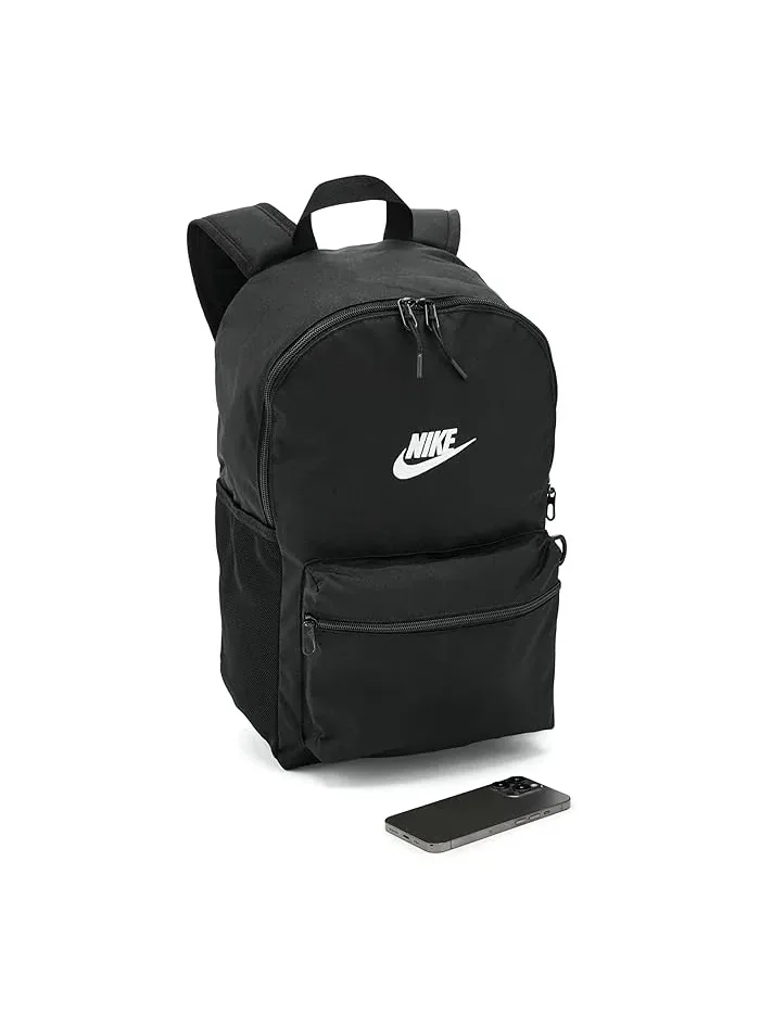 Рюкзак женский Nike Heritage полиэстер — изображение 3 из 5, черный