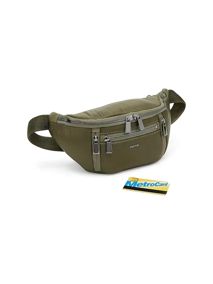 Сумка через плечо Sling Small Caraa — изображение 3 из 5, оливковый