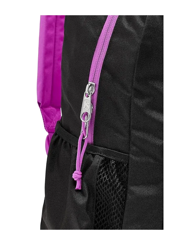 Рюкзак женский JanSport Cross Town Plus полиэстер — изображение 4 из 5, черный