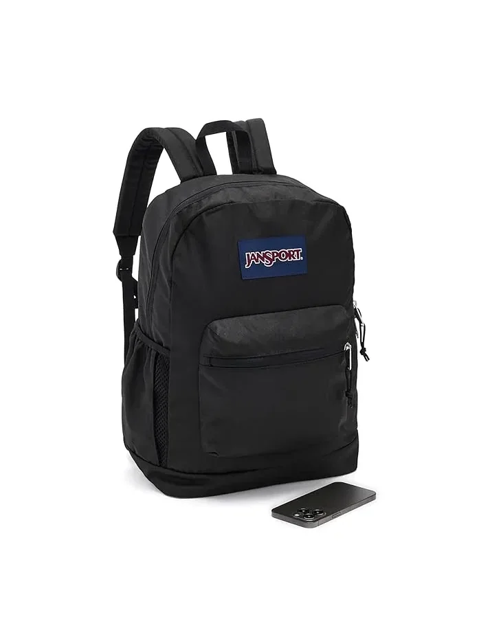 Рюкзак женский JanSport 15 Cross Town Plus полиэстер — изображение 3 из 5, черный