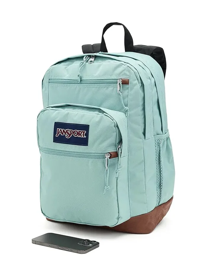 Рюкзак женский JanSport Cool Student полиэстер — изображение 3 из 5, зеленый