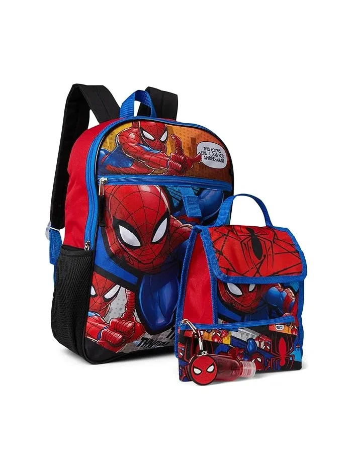 Рюкзак 6-предметный Spider-Man BIOWORLD Kids — изображение 1 из 5, синий