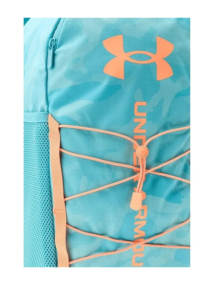 Рюкзак женский Under Armour Hustle 6.0 полиэстер — изображение 4 из 5, синий