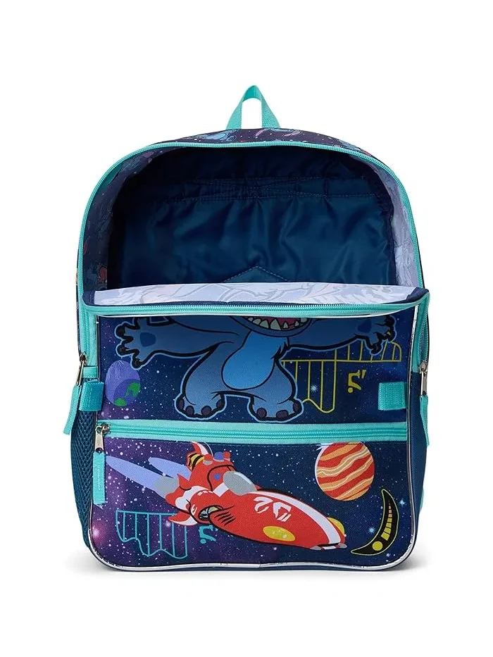 Рюкзак детский Lilo & Stitch 5 Piece Backpack Set BIOWORLD Kids — изображение 3 из 5, фиолетовый
