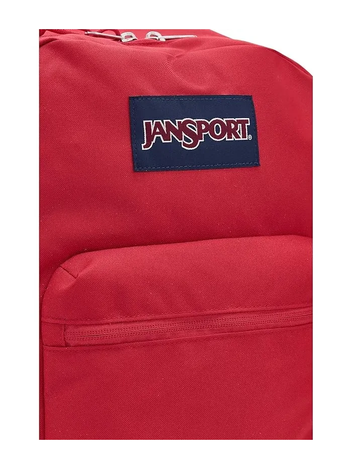 Рюкзак женский JanSport Cross Town Plus полиэстер — изображение 4 из 5, красный