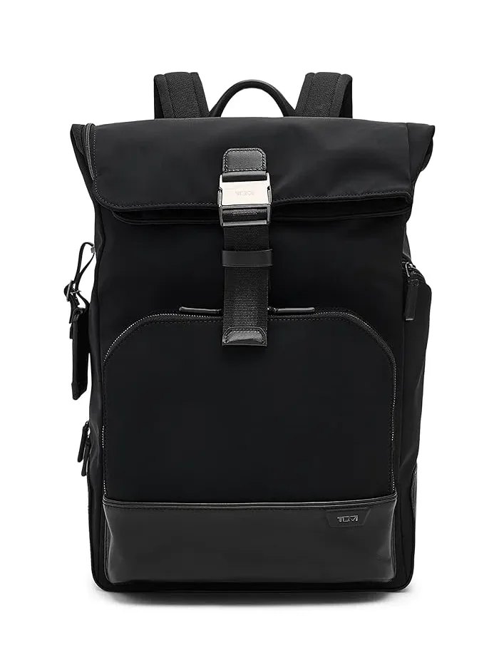 Рюкзак женский TUMI Roll Top Osborn нейлон — черный