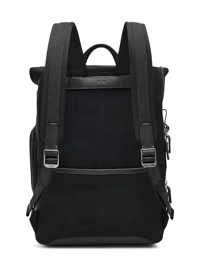Рюкзак женский TUMI Roll Top Osborn нейлон — изображение 2 из 5, черный
