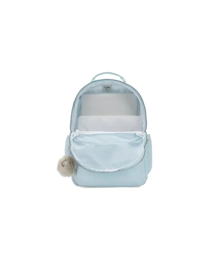 Рюкзак женский Kipling Seoul нейлон — изображение 3 из 3, синий