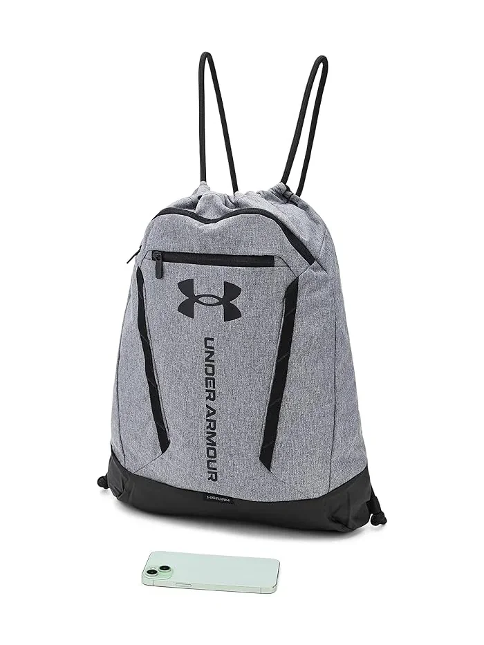Рюкзак женский Under Armour Hustle Sackpack искусственная кожа — изображение 3 из 5, черный