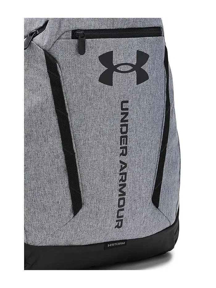 Рюкзак женский Under Armour Hustle Sackpack искусственная кожа — изображение 4 из 5, черный