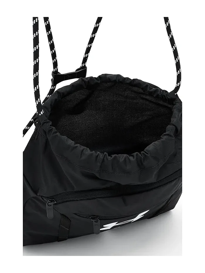 Рюкзак женский Under Armour Hustle Sackpack искусственная кожа — изображение 5 из 5, черный