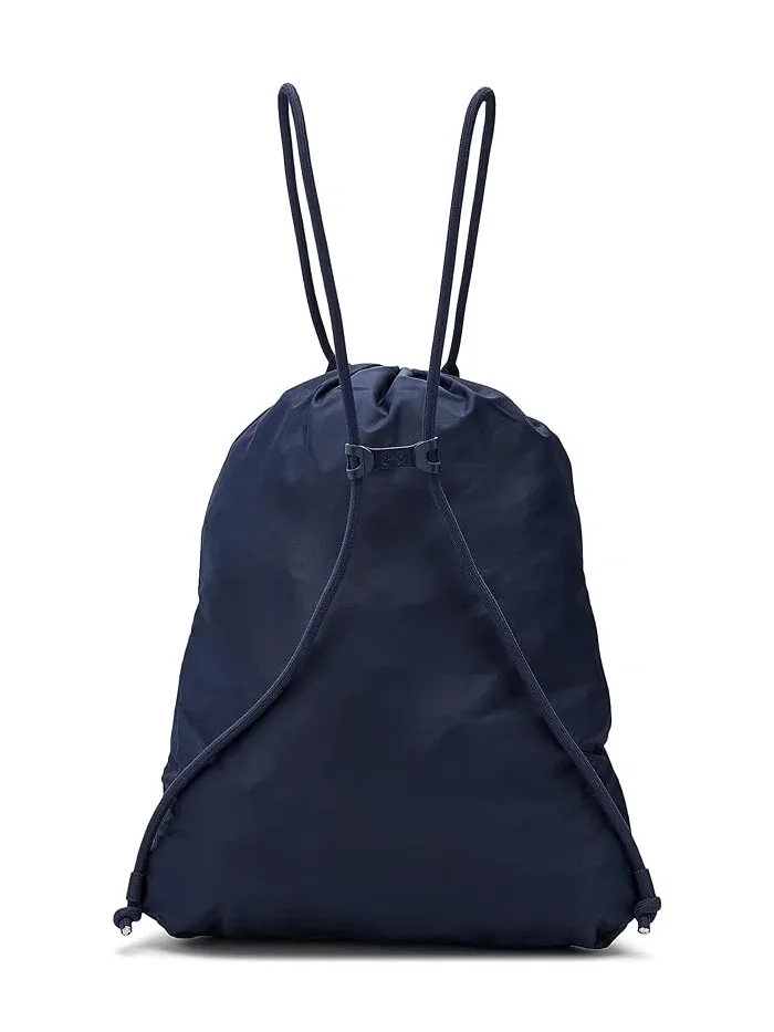 Рюкзак женский Under Armour Hustle Sackpack искусственная кожа — изображение 2 из 5, серебристый