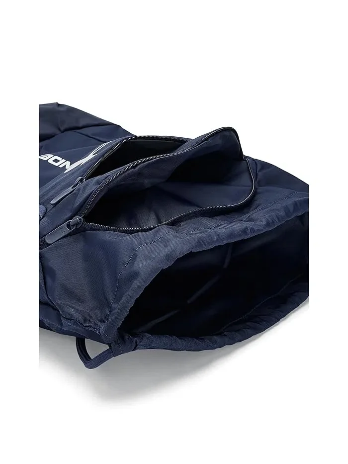 Рюкзак женский Under Armour Hustle Sackpack искусственная кожа — изображение 5 из 5, серебристый