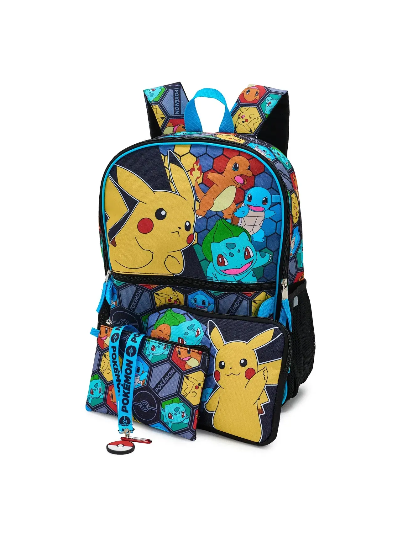 Рюкзак Pokemon Starters 16 Bioworld Kids — изображение 4 из 5, синий