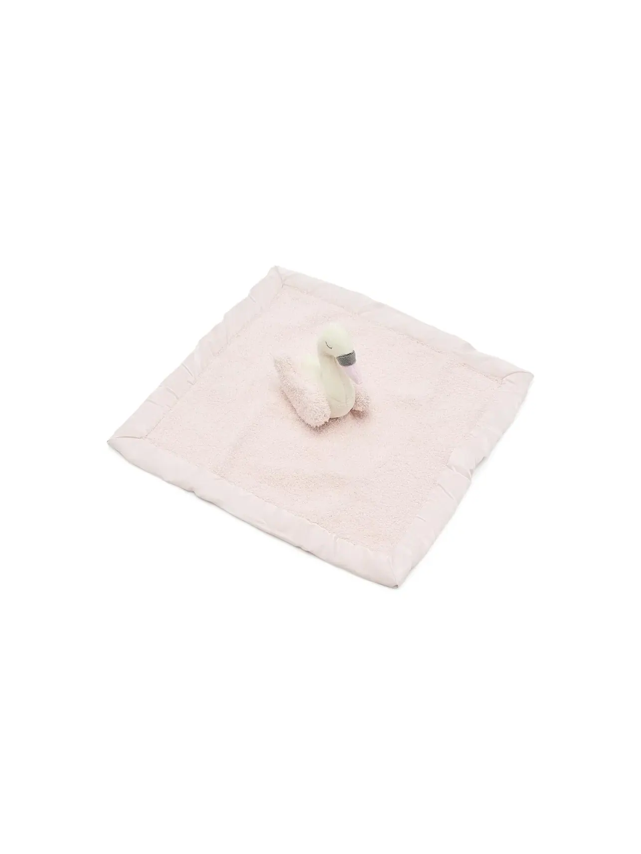 Игрушка-лебедь Cozychic Baby Swan Lovey (для малышей) Barefoot Dreams Kids — изображение 2 из 3, мульти