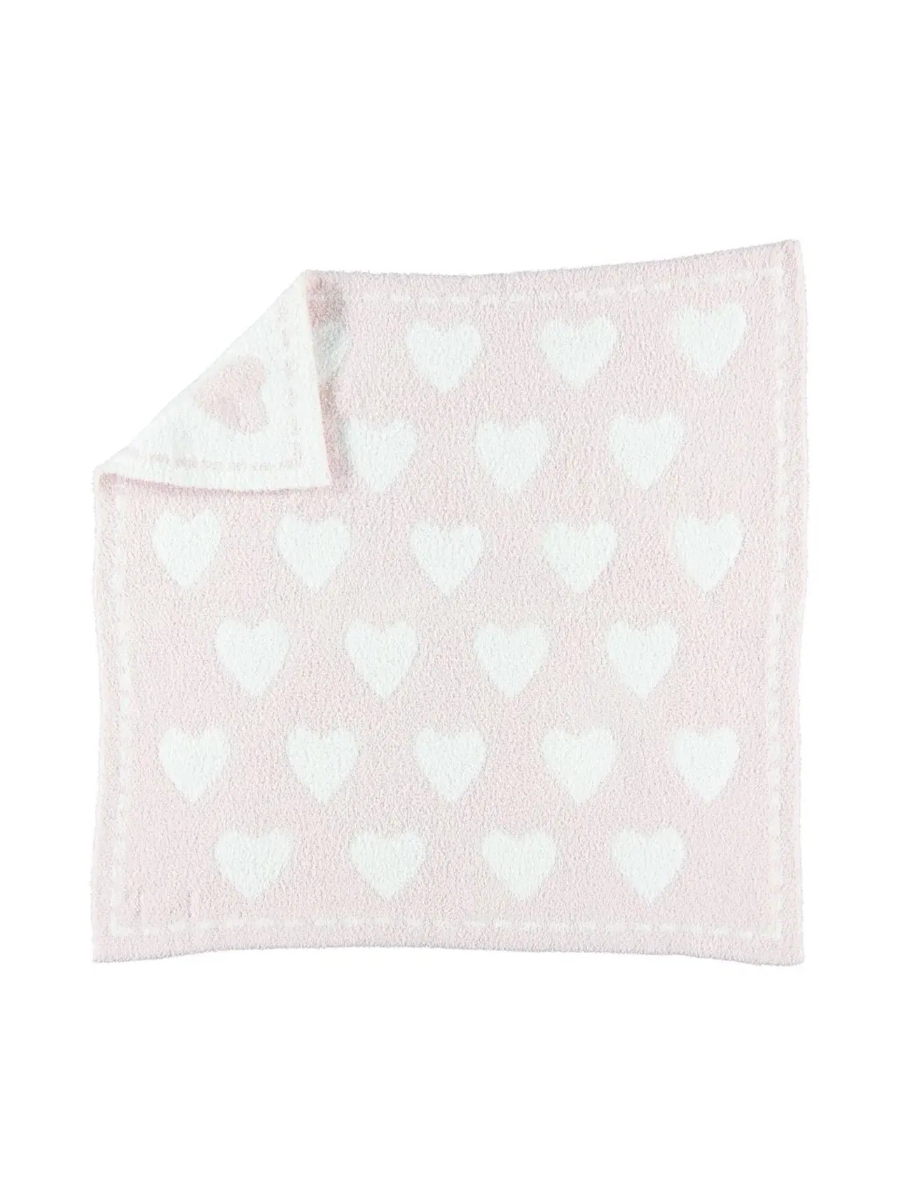 Пеленка CozyChic Dream (для младенцев) Barefoot Dreams Kids — изображение 1 из 2, розовый/белый