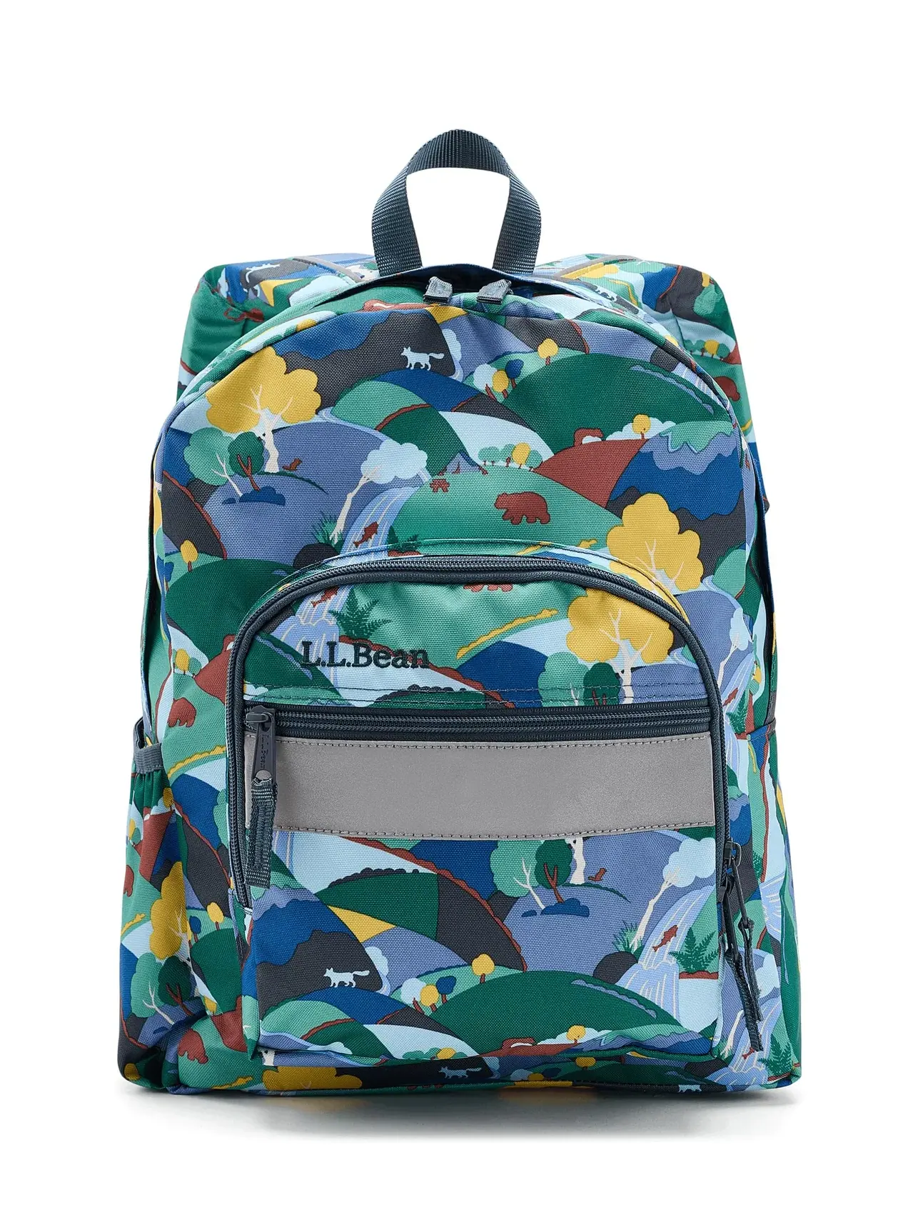 Юношеский рюкзак Junior Original Book Pack, 17L, Print L.L.Bean Kids — изображение 1 из 5, серебристый