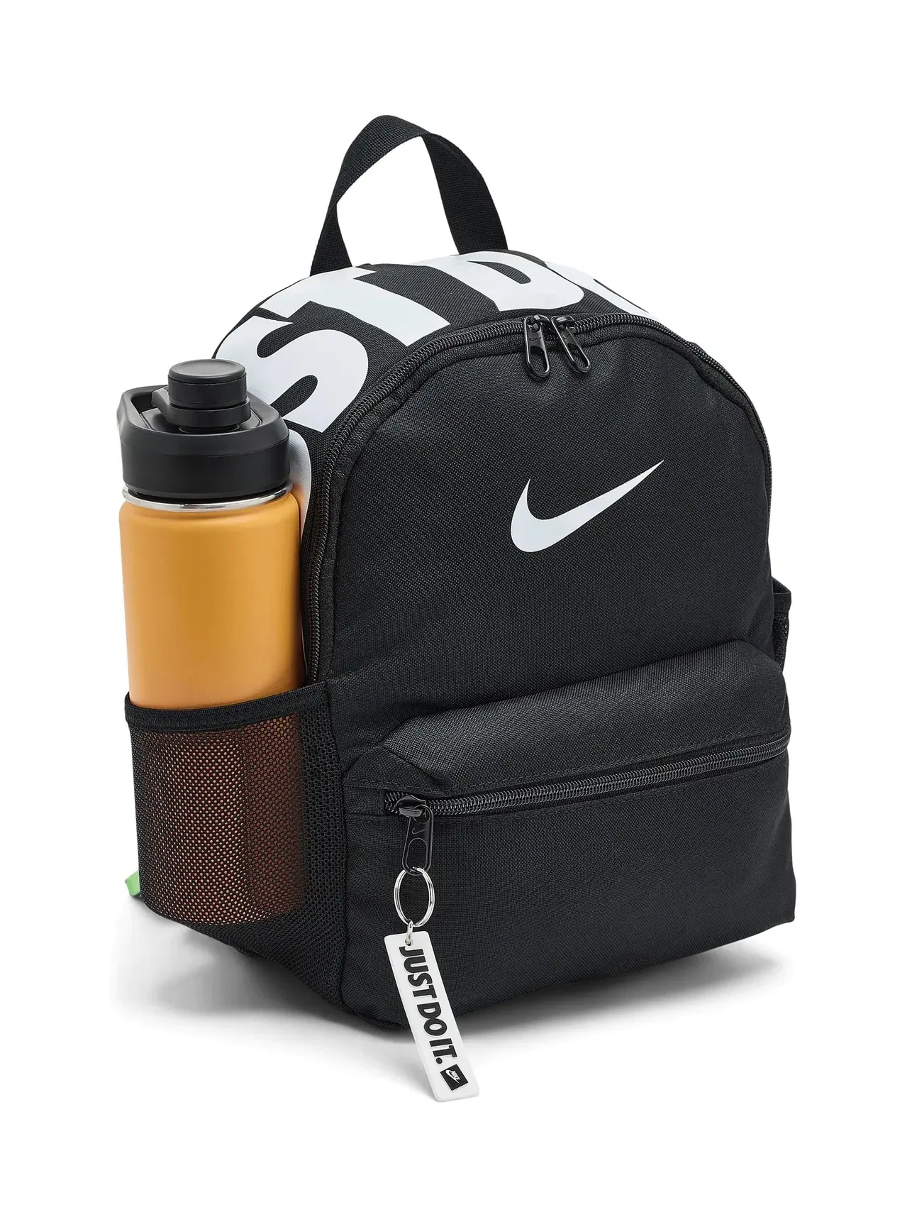 Мини-рюкзак Just Do It 2.0 (для детей постарше) Nike Kids — изображение 3 из 5, черный/черный/белый