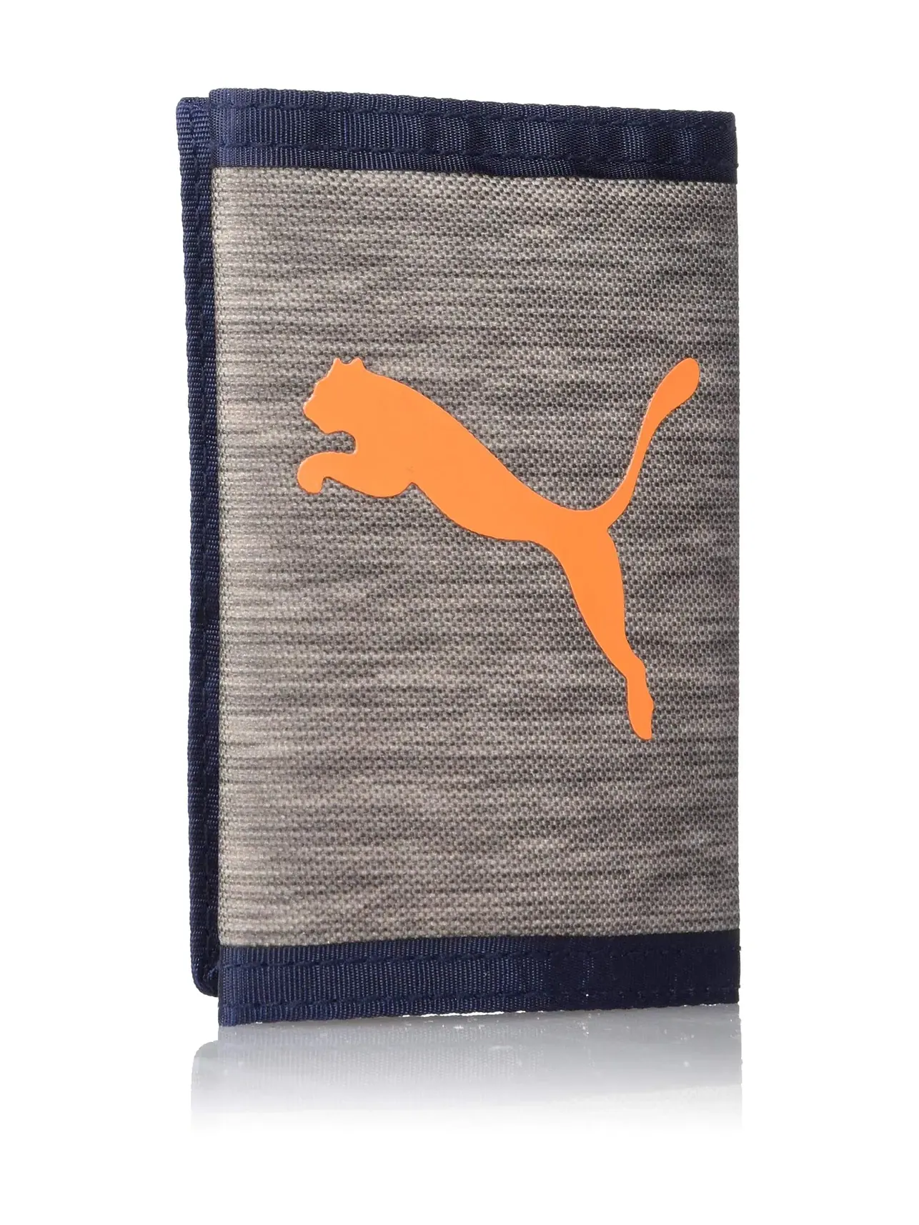 Детский трифолд-кошелек Kids' Rise Trifold Wallet Puma — изображение 2 из 4, серый/оранжевый