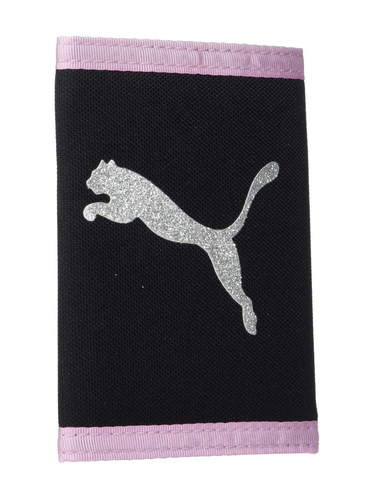 Детский трифолд-кошелек Kids' Rise Trifold Wallet Puma — изображение 2 из 4, черный/розовый