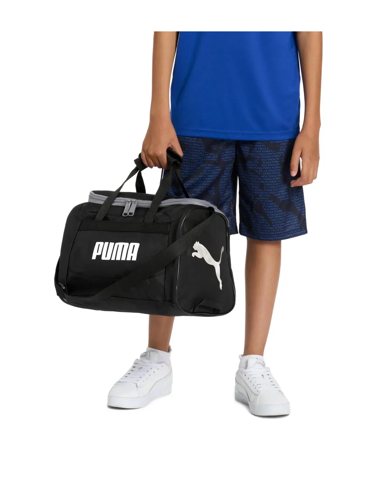 Детская дорожная сумка Kids Evercat Transformation Duffel Bag Puma — изображение 4 из 5, черный/серебристый