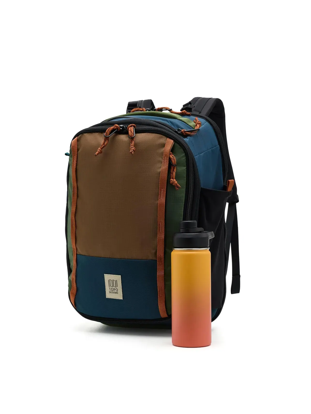 Глобальный дорожный рюкзак Topo Designs — изображение 3 из 5, оливковый/темный хаки