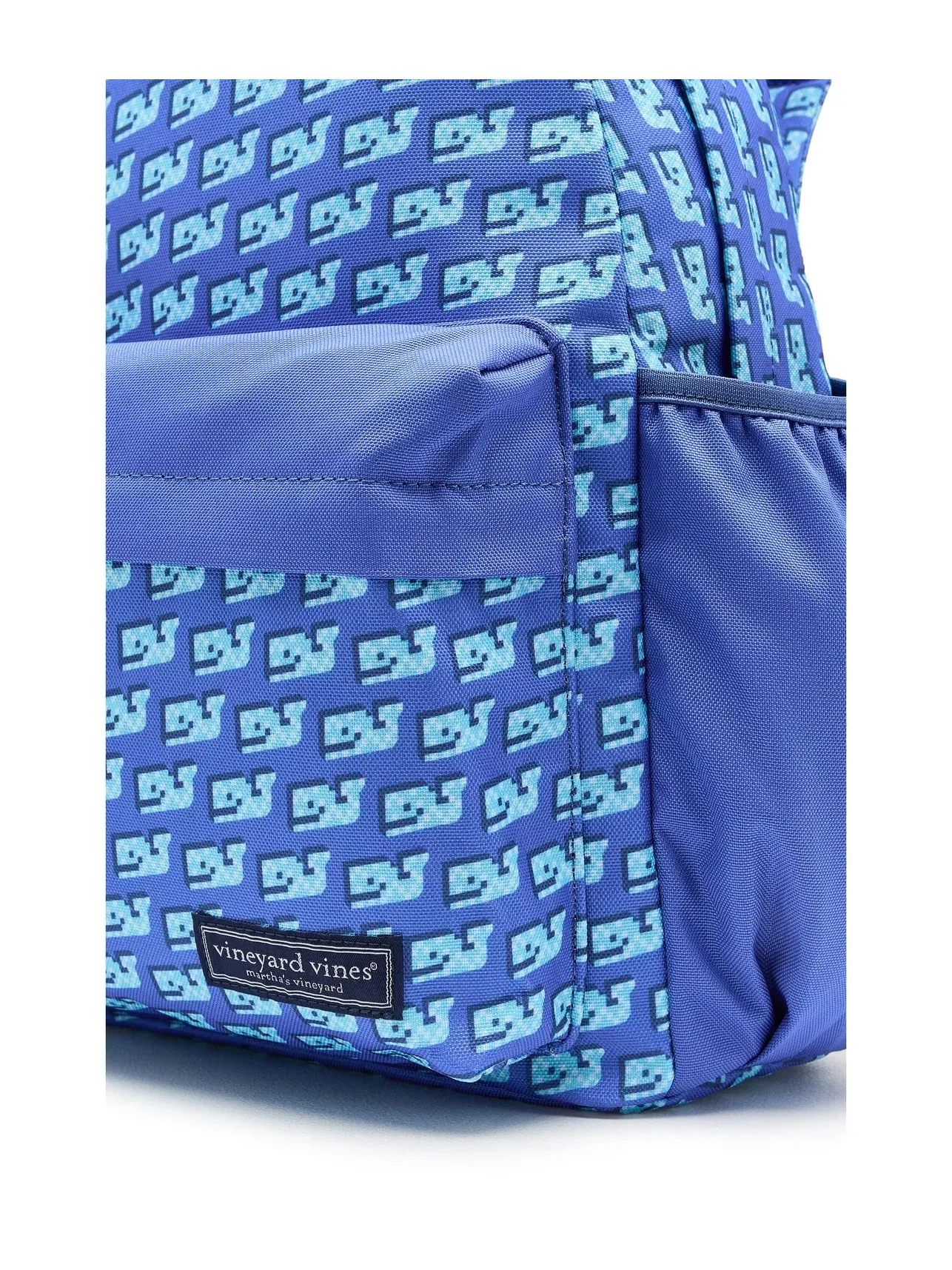 Детский рюкзак «Пиксельный кит» Vineyard Vines Kids — изображение 4 из 5, синий