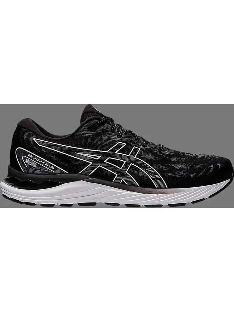 Кроссовки gel cumulus 23 'black white' Asics — изображение 1 из 1, черный