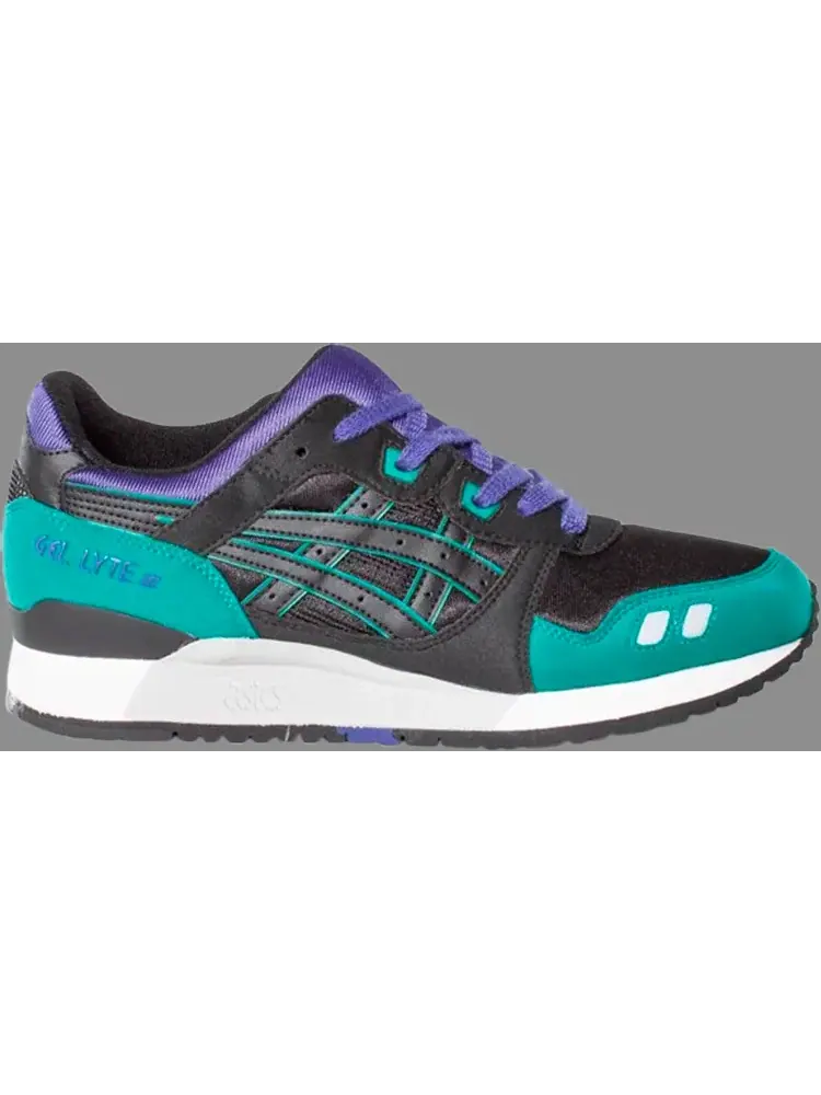 Кроссовки gel lyte 3 'black emerald' Asics — изображение 1 из 1, черный