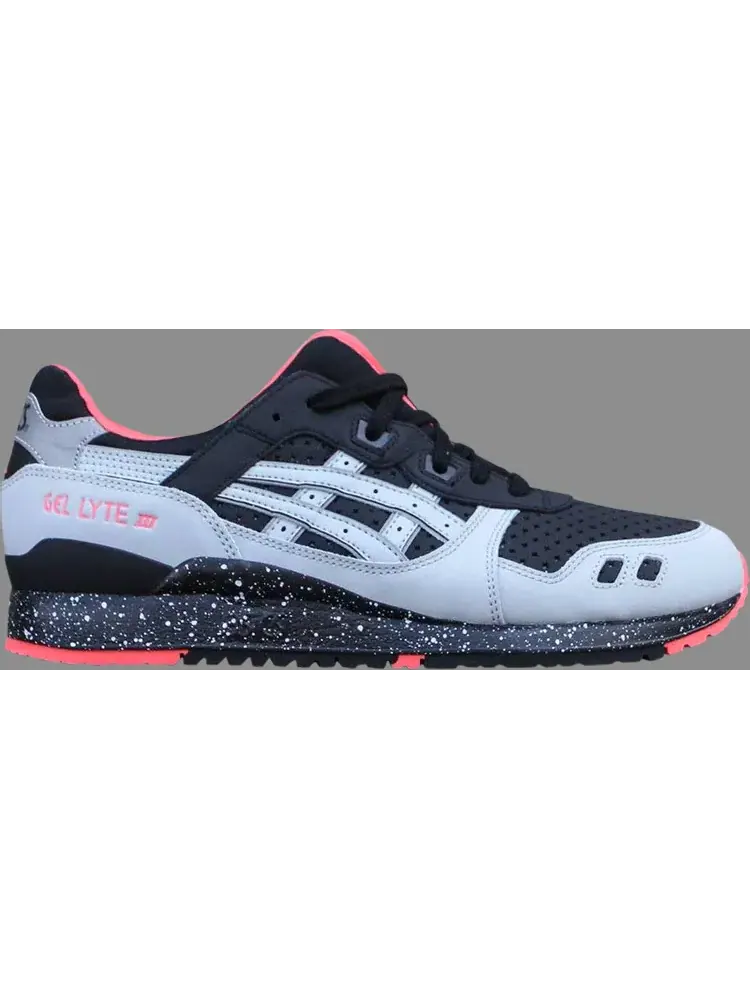 Кроссовки gel lyte 3 'black light grey orange' Asics — изображение 1 из 1, черный