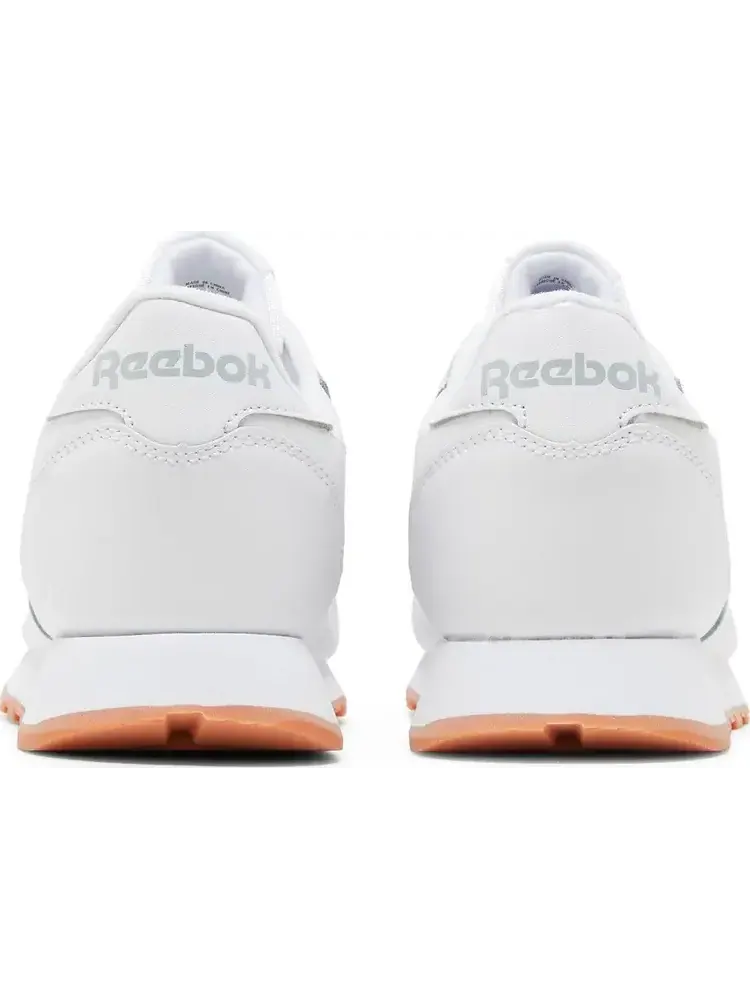 Кроссовки classic leather big kid 'white gum' Reebok — изображение 6 из 8, белый